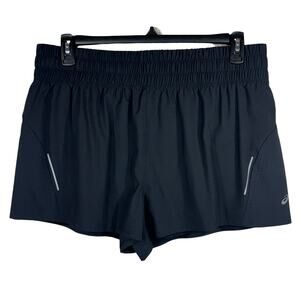 ASICS X-Large 2-in-1 Shorts Stretch Lined Pockets Stretch Quick-Dry Drawstring